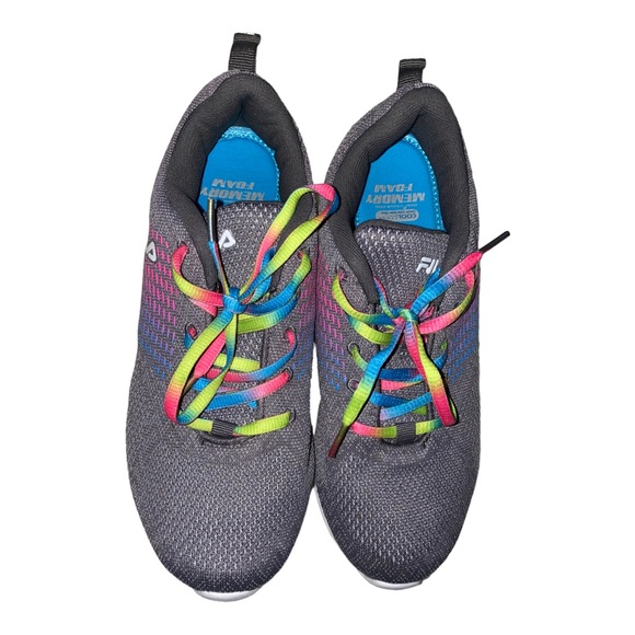 Fila Memory Foam Multi-color Cool Max Running Shoes - Picture 1 of 6